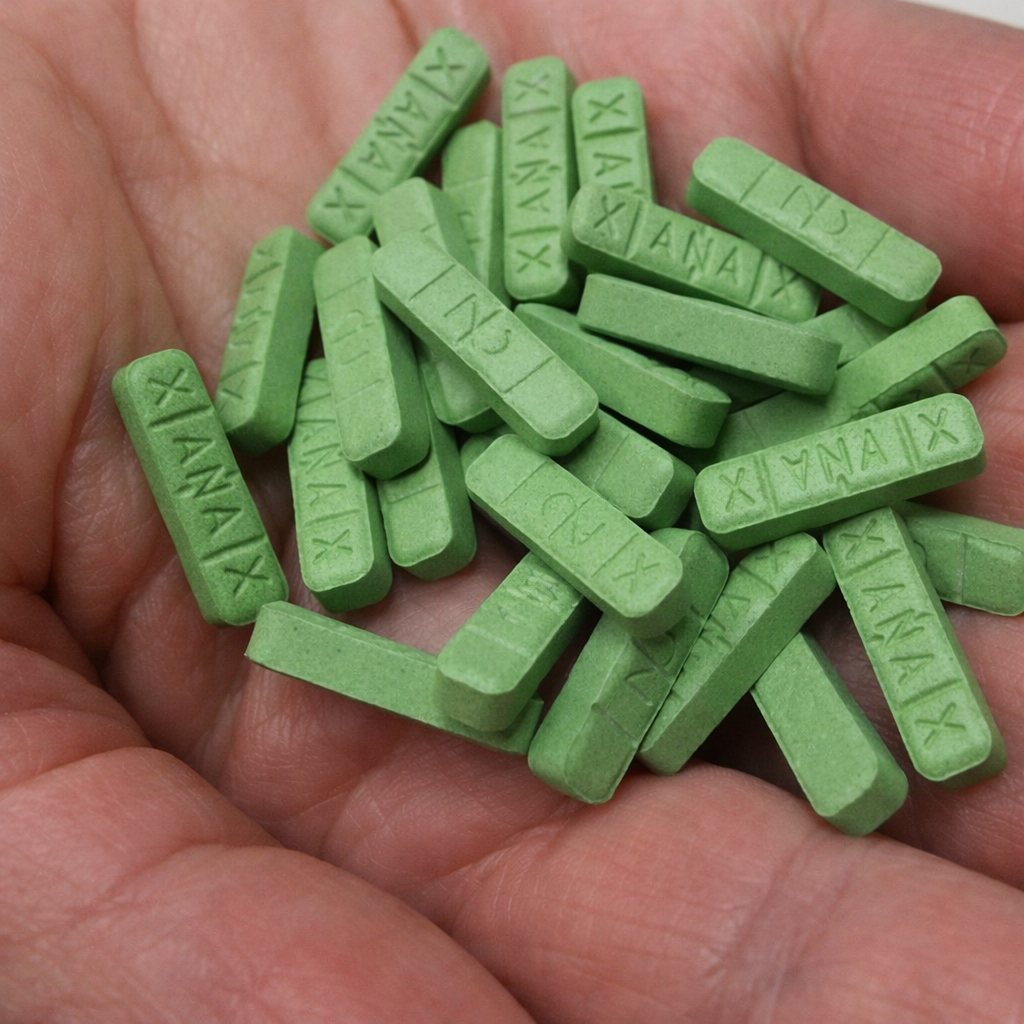 Green Xanax 2mg